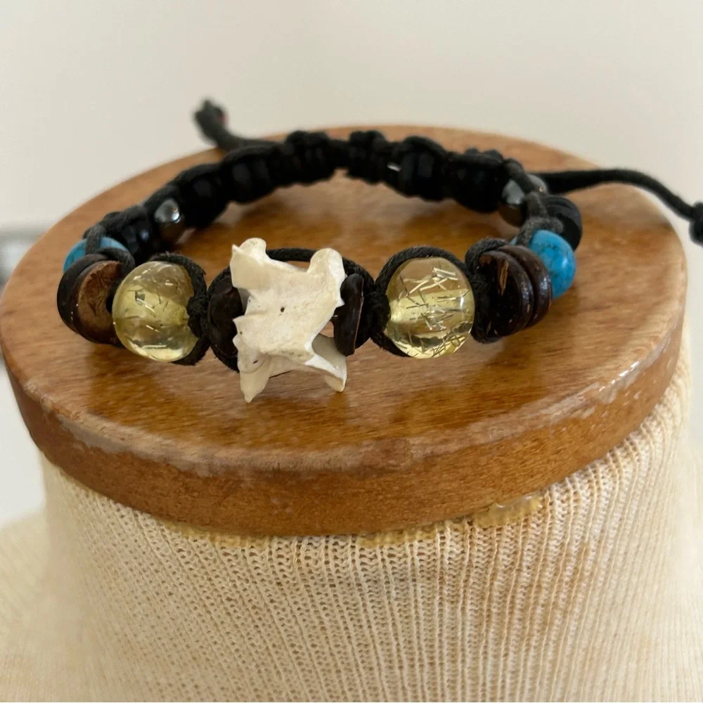 Handmade Ethnic Woven Bead Bracelet